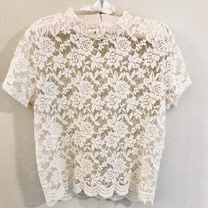 Ambiance Lace Crop Top
